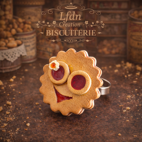 Bague biscuit confiture – destock