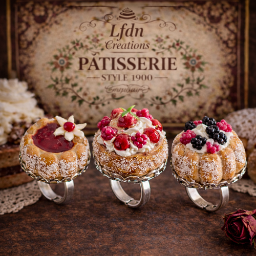 3 bagues charlotte fruits – destock