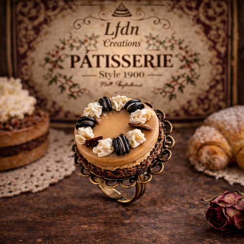 Bague gâteau chocolat biscuit o – destock