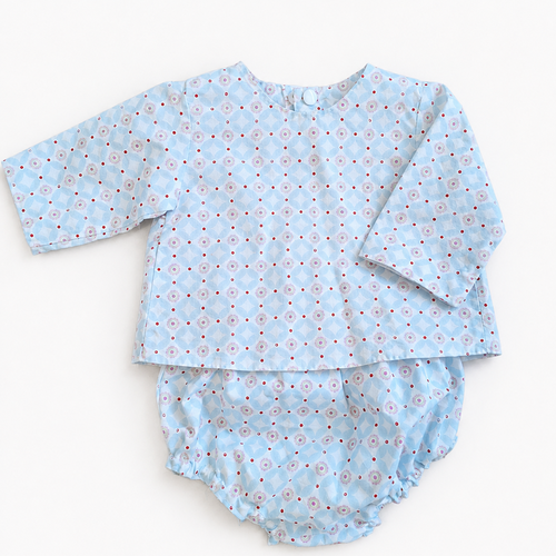 Ensemble 1 mois marsolino blouse bloomer