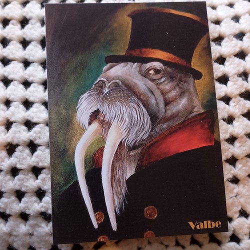 Carte postale morse