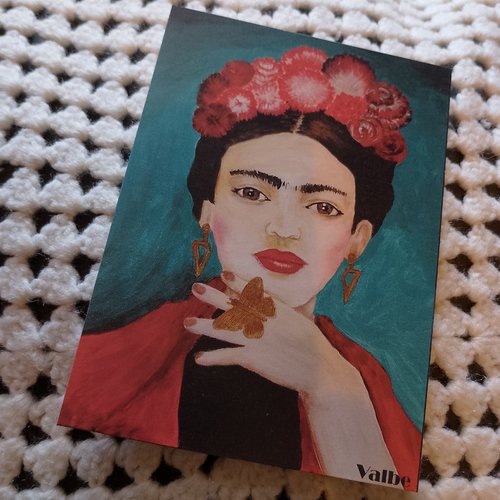 Carte postale frida kahlo
