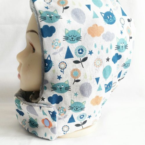 Capuche Cagoule Bebe Chapeau Hiver Accessoires Hiver Bonnet Polaire Accessoires Enfant Un Grand Marche