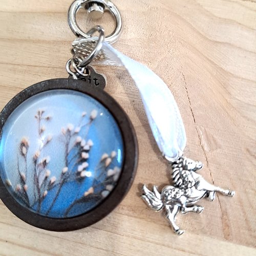 Porte clef fleurs de cotonnier