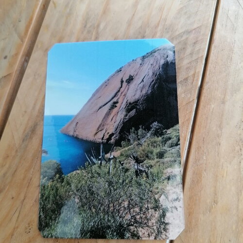 Marque pages motif bord de mer, cadeau anniversaire, la mer en provence