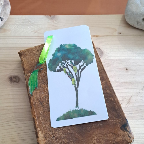 Marque-pages arbre aux oiseaux