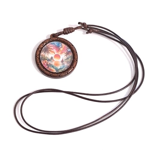 Collier couché de soleil