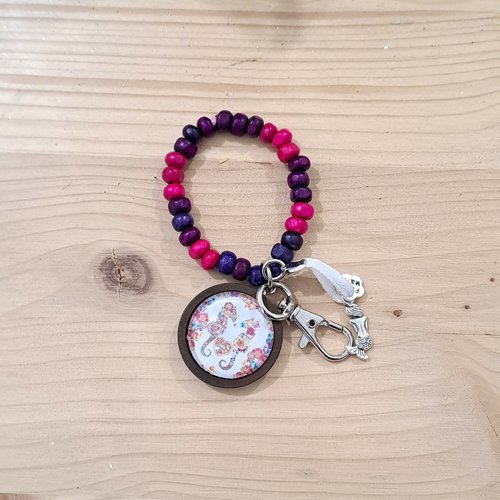 Porte clef hippocampe