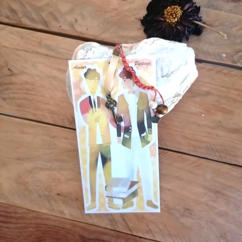 Marques pages couple d'ammoureux