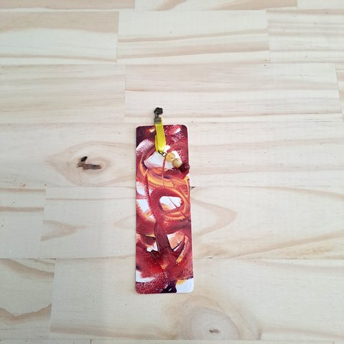 Marque pages peint à la main