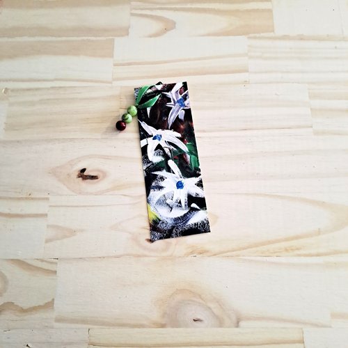 Marque pages peint à la main