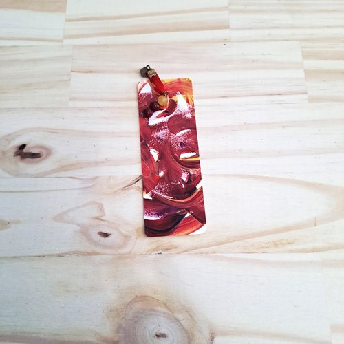 Marque pages peint à la main