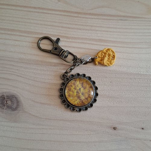 Porte clef cabochon