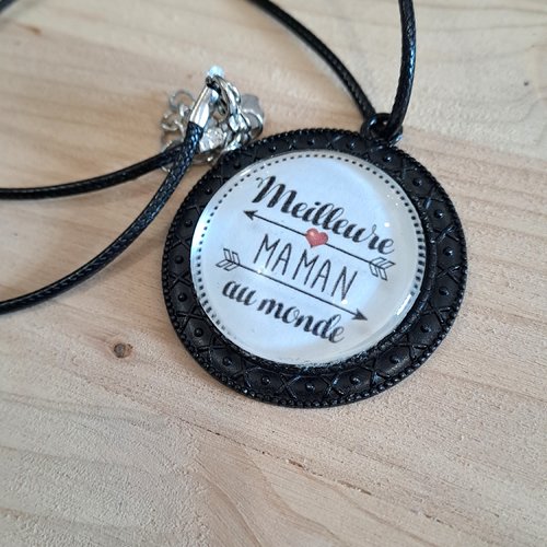 Collier meilleure maman au monde