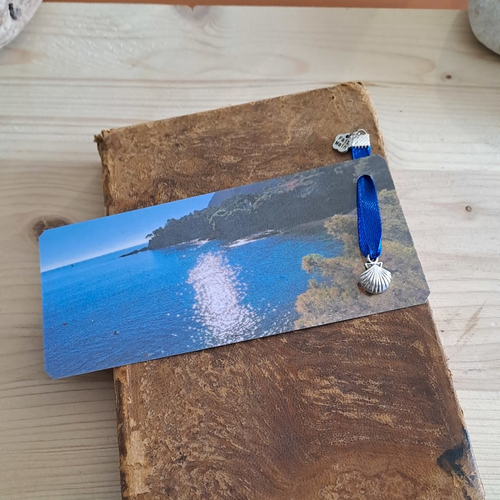 Marque-page photo bord de mer