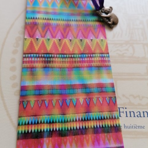 Marques page indien, papier