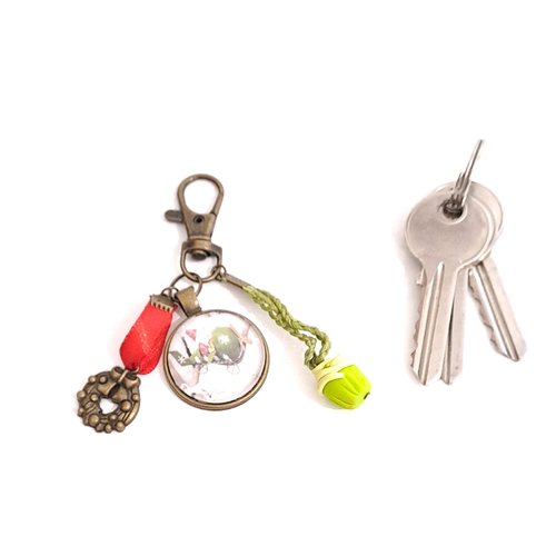 Porte clé père noël