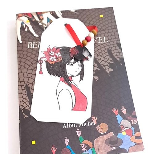 Marques pages manga brune