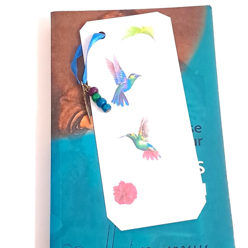 Marque-pages colibris en vol