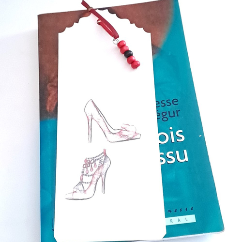 Marque-pages escarpin talon aiguille