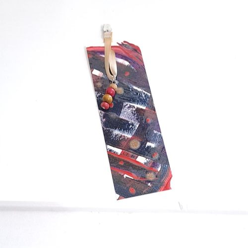 Marque pages peint à la main