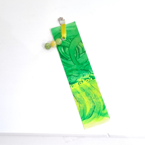 Marque pages peint à la main