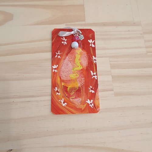 Marque-pages artistique unique