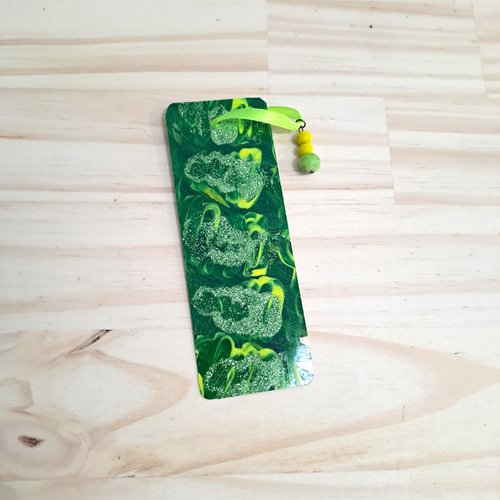 Marque-pages papier peint à la main