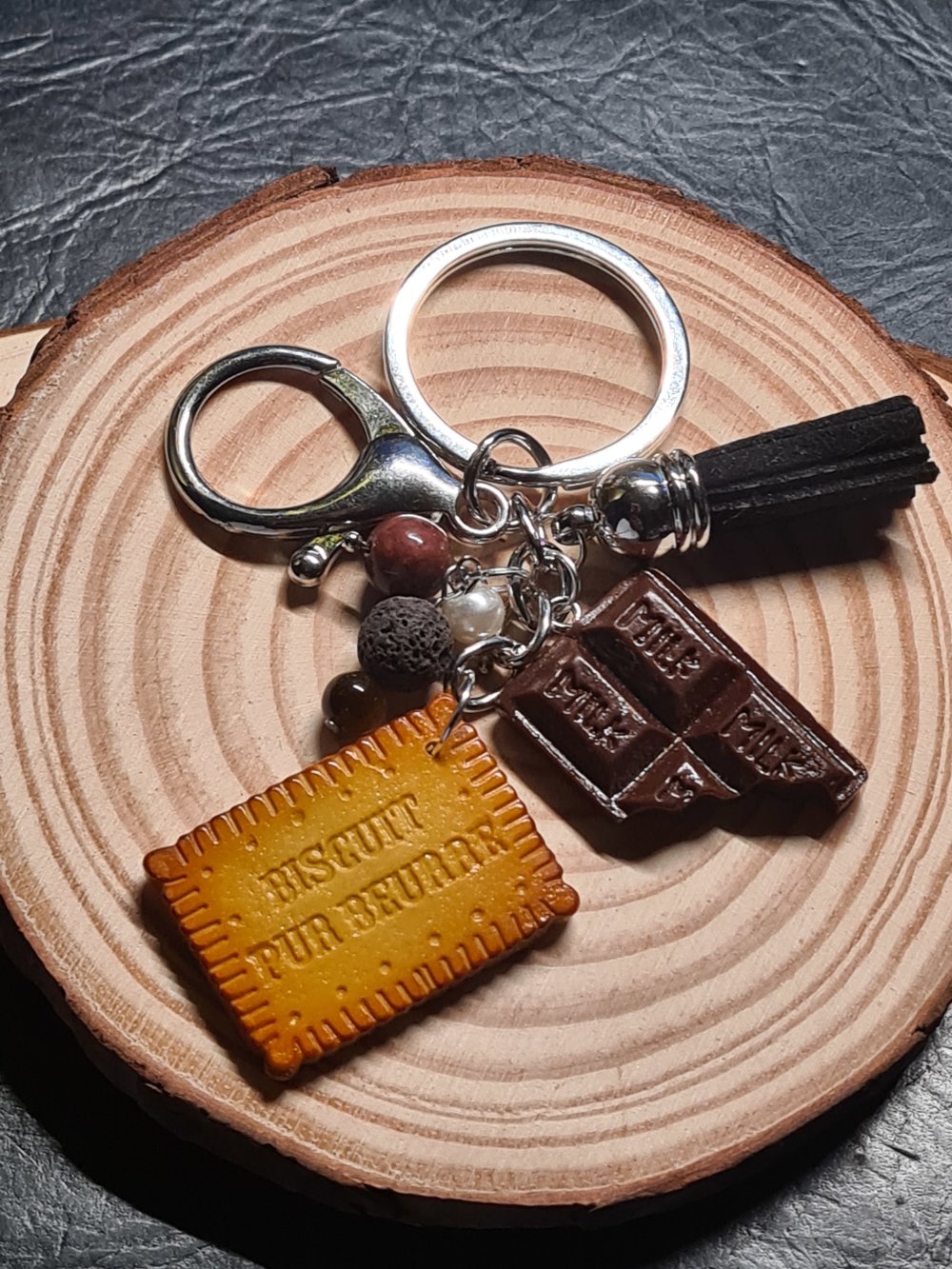 Moule en silicone biscuit choco mini BN pour fimo, cernit