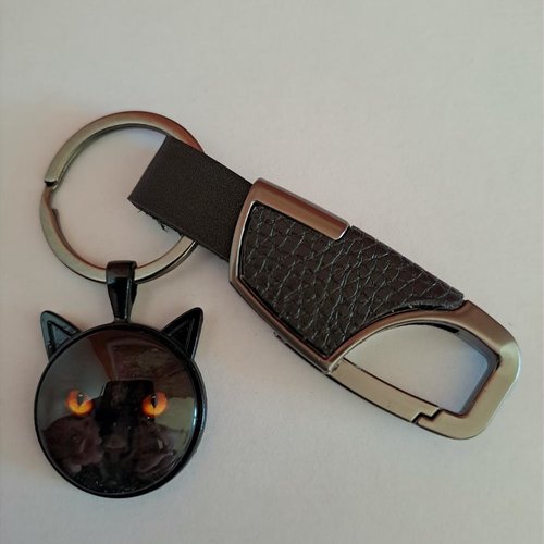 Porte clefs chat