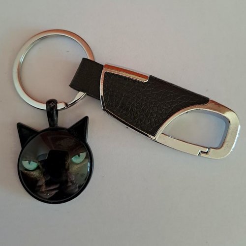 Porte clefs chat
