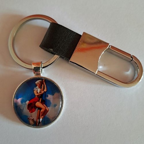Porte clefs pin up