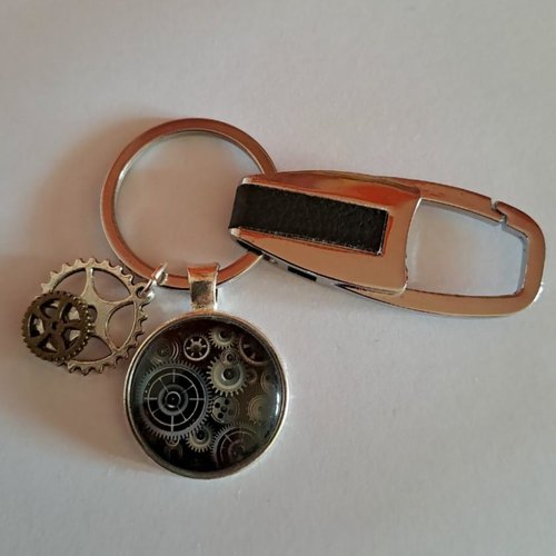 Porte clefs rouages