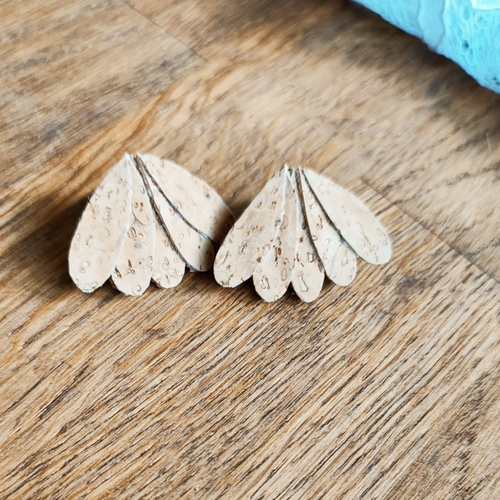 Boucles d'oreilles daphné nude