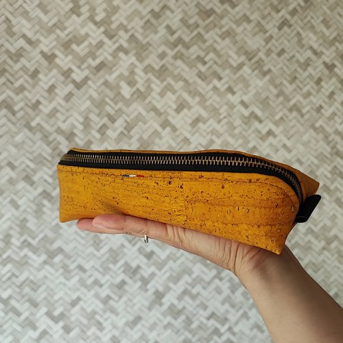 Trousse cedrus (intérieur lin) coloris personnalisable