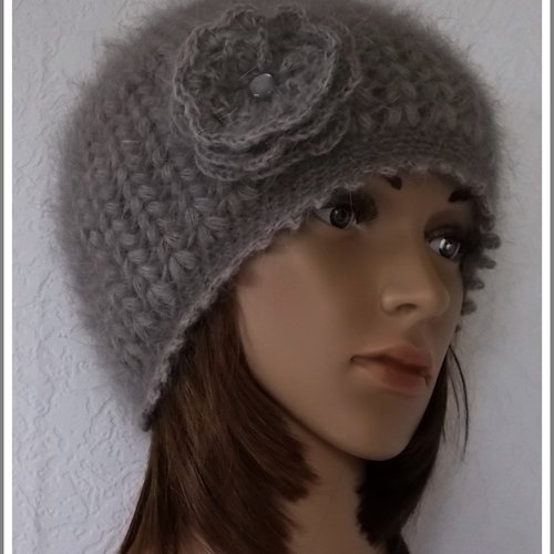 Bonnet angora "persan"