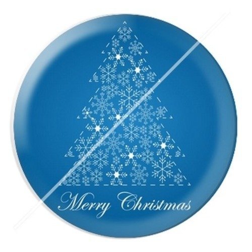 Cabochon résine à coller 25 mm aa bonnes fêtes