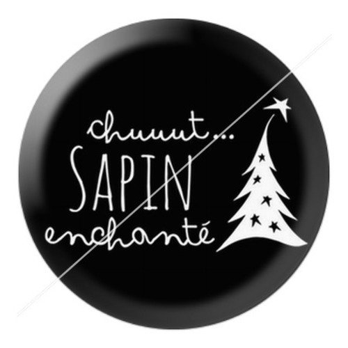 Cabochon résine à coller 25 mm aa noël et fêtes b4