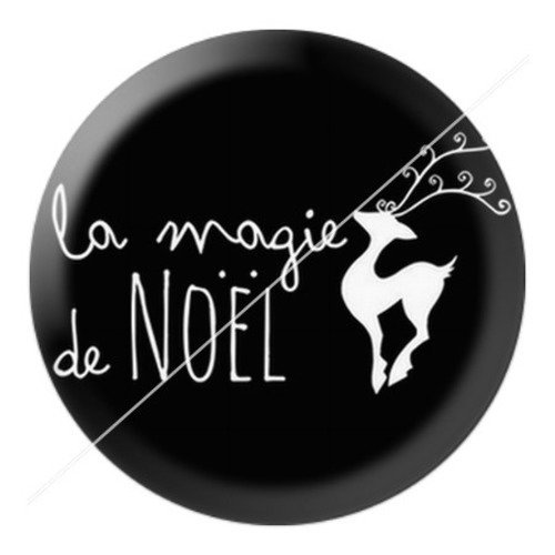 Cabochon résine à coller 25 mm aa noël et fêtes b5