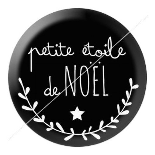 Cabochon résine à coller 25 mm aa noël et fêtes b6