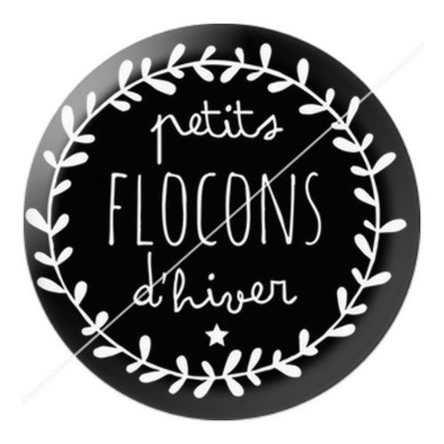 Cabochon résine à coller 25 mm aa noël et fêtes b9