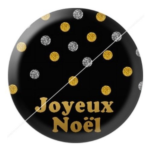 Cabochon résine à coller 25 mm aa noël et fêtes b54