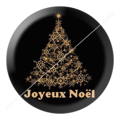 Cabochon résine à coller 25 mm aa noël et fêtes b60