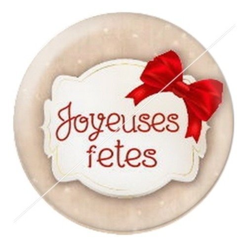 Cabochon résine à coller 25 mm aa noël et fêtes c17
