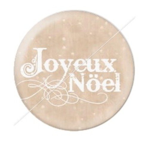 Cabochon résine à coller 25 mm aa noël et fêtes c28