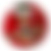 Cabochon résine à coller 25 mm aa noël et fêtes fées 2