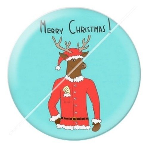 Cabochon résine à coller 25 mm aa noël et fêtes d9