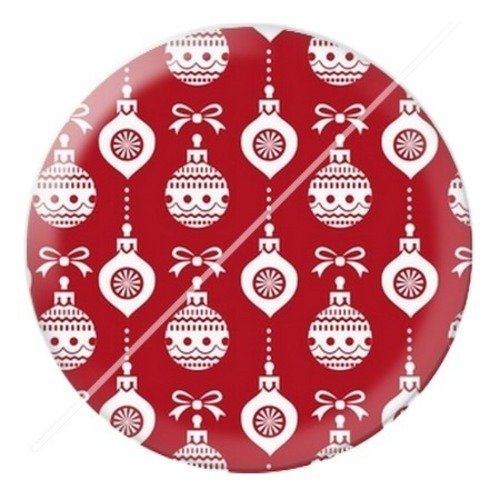 Cabochon résine à coller 25 mm aa noël et fêtes d14