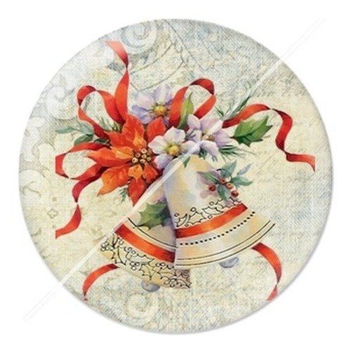 Cabochon résine à coller 25 mm aa noël et fêtes f8