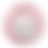 Cabochon résine à coller 25 mm aa noël et fêtes maîtresse h1